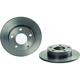 Purchase Top-Quality Rear Premium Rotor by BREMBO - 08.8408.11 pa3