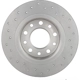 Purchase Top-Quality BREMBO - 08.9460.4X - Rear Brake Rotor pa4