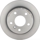 Purchase Top-Quality Rear Premium Rotor by BREMBO - 08.9580.11 (1 Qty) pa5