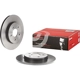 Purchase Top-Quality Rear Premium Rotor by BREMBO - 08.9734.11 (1 Qty) pa4