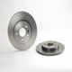 Purchase Top-Quality Rear Premium Rotor by BREMBO - 08.9734.11 (1 Qty) pa6