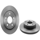 Purchase Top-Quality Rear Premium Rotor by BREMBO - 08.B600.11 pa1