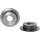 Purchase Top-Quality Rear Premium Rotor by BREMBO - 08.B667.11 pa2