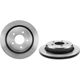 Purchase Top-Quality Rear Premium Rotor by BREMBO - 09.8871.11 (1 Qty) pa10