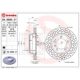 Purchase Top-Quality Rear Premium Rotor by BREMBO - 09.8890.21 (1 Qty) pa1