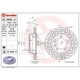 Purchase Top-Quality Rear Premium Rotor by BREMBO - 09.8890.21 (1 Qty) pa4