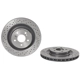 Purchase Top-Quality Rear Premium Rotor by BREMBO - 09.9257.41 (1 Qty) pa3