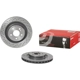 Purchase Top-Quality Rear Premium Rotor by BREMBO - 09.9257.41 (1 Qty) pa5
