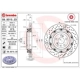 Purchase Top-Quality Rear Premium Rotor by BREMBO - 09.9315.23 (1 Qty) pa8