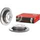 Purchase Top-Quality Rear Premium Rotor by BREMBO - 09.9373.21 (1 Qty) pa10