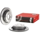 Purchase Top-Quality Rear Premium Rotor by BREMBO - 09.9373.21 (1 Qty) pa8