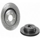 Purchase Top-Quality Rear Premium Rotor by BREMBO - 09.9425.1X (1 Qty) pa3