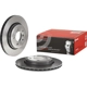 Purchase Top-Quality Rear Premium Rotor by BREMBO - 09.9590.11 (1 Qty) pa11