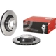 Purchase Top-Quality Rear Premium Rotor by BREMBO - 09.9768.11 (1 Qty) pa3