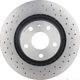 Purchase Top-Quality Rear Premium Rotor by BREMBO - 09.9768.1X (1 Qty) pa1