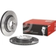 Purchase Top-Quality Rear Premium Rotor by BREMBO - 09.9827.11 (1 Qty) pa14