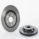 Purchase Top-Quality Rear Premium Rotor by BREMBO - 09.9827.11 pa4