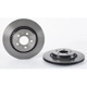 Purchase Top-Quality Rear Premium Rotor by BREMBO - 09.9827.11 pa5