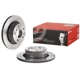 Purchase Top-Quality Rear Premium Rotor by BREMBO - 09.9869.81 (1 Qty) pa4