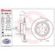 Purchase Top-Quality Rear Premium Rotor by BREMBO - 09.9869.81 (1 Qty) pa5