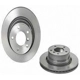 Purchase Top-Quality Rear Premium Rotor by BREMBO - 09.9869.81 (1 Qty) pa9