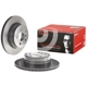 Purchase Top-Quality BREMBO - 09.9925.11 - Rear Premium Rotor pa4