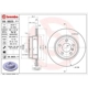 Purchase Top-Quality BREMBO - 09.9925.11 - Rear Premium Rotor pa5