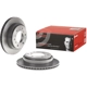 Purchase Top-Quality Rear Premium Rotor by BREMBO - 09.A450.11 (1 Qty) pa1