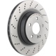 Purchase Top-Quality Rear Premium Rotor by BREMBO - 09.A818.21 (1 Qty) pa7