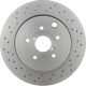 Purchase Top-Quality Rear Premium Rotor by BREMBO - 09.C829.11 (1 Qty) pa4