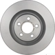 Purchase Top-Quality Rear Premium Rotor by BREMBO - 09.D061.11 (1 Qty) pa1