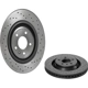 Purchase Top-Quality Rear Premium Rotor by BREMBO - 09.B040.1X pa1