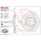Purchase Top-Quality Rear Premium Rotor by BREMBO - 09.B040.1X pa4