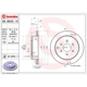 Purchase Top-Quality Rear Premium Rotor by BREMBO - 09.B553.11 pa1