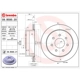 Purchase Top-Quality Rear Premium Rotor by BREMBO - 09.B595.21 pa2