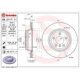 Purchase Top-Quality Rear Premium Rotor by BREMBO - 09.C117.11 pa5