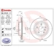 Purchase Top-Quality Rear Premium Rotor by BREMBO - 09.R121.11 pa8