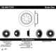 Purchase Top-Quality Disque de frein arrière de qualité supérieur par CENTRIC PARTS - 120.40017 pa5