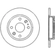 Purchase Top-Quality CENTRIC PARTS - 120.45035 - Rear Premium Rotor pa20