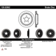 Purchase Top-Quality Disque de frein arrière de qualité supérieur par CENTRIC PARTS - 120.62062 pa7