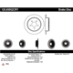 Purchase Top-Quality Disque de frein arrière de qualité supérieur par CENTRIC PARTS - 120.65052 pa1
