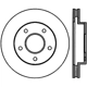 Purchase Top-Quality Disque de frein arrière de qualité supérieur by CENTRIC PARTS - 120.66006 pa18