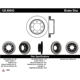 Purchase Top-Quality Disque de frein arrière de qualité supérieur par CENTRIC PARTS - 120.66043 pa6