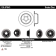 Purchase Top-Quality Disque de frein arrière de qualité supérieur par CENTRIC PARTS - 120.67043 pa5