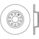 Purchase Top-Quality Rear Premium Rotor by CENTRIC PARTS - 125.33099 pa2