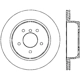 Purchase Top-Quality Disque de frein arrière de qualité supérieur by CENTRIC PARTS - 125.34074 pa11