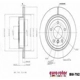 Purchase Top-Quality Rear Premium Rotor by EUROROTOR - BM792 pa8