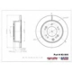 Purchase Top-Quality Rear Premium Rotor by EUROROTOR - KI955 pa2