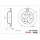Purchase Top-Quality EUROROTOR - PO296 - Rear Premium Rotor pa1