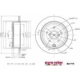 Purchase Top-Quality EUROROTOR - SU715 - Disque de frein arrière de qualité supérieur pa1